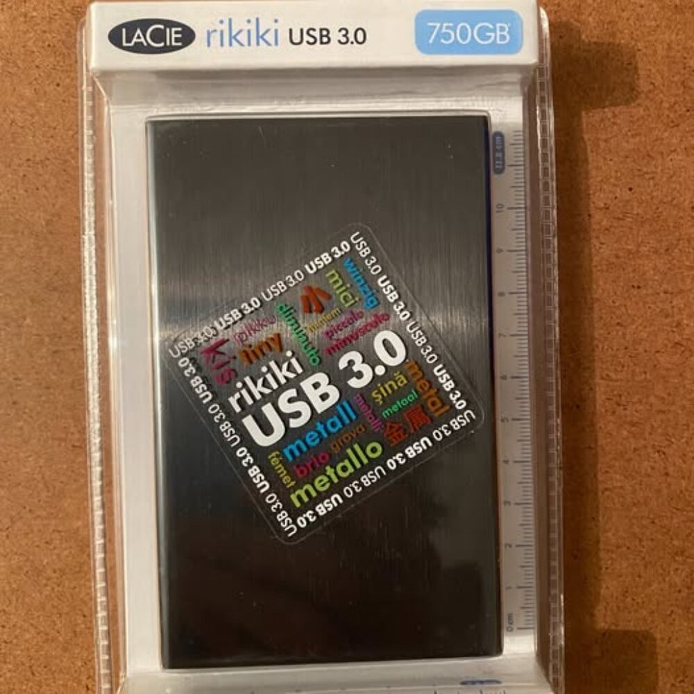 LaCie rikiki 750 GB disk